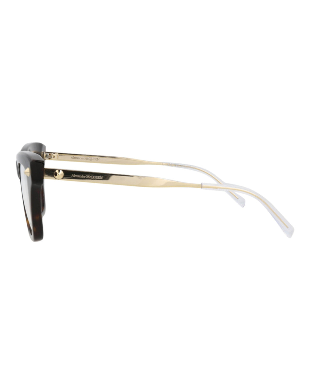 Alexander McQueen Square-Frame Recycled Acetate Optical Frames