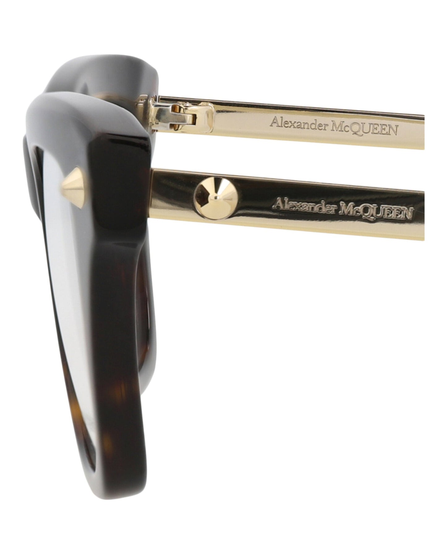 Alexander McQueen Square-Frame Recycled Acetate Optical Frames