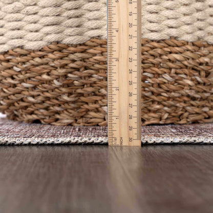 Barny Tan Washable Area Rug