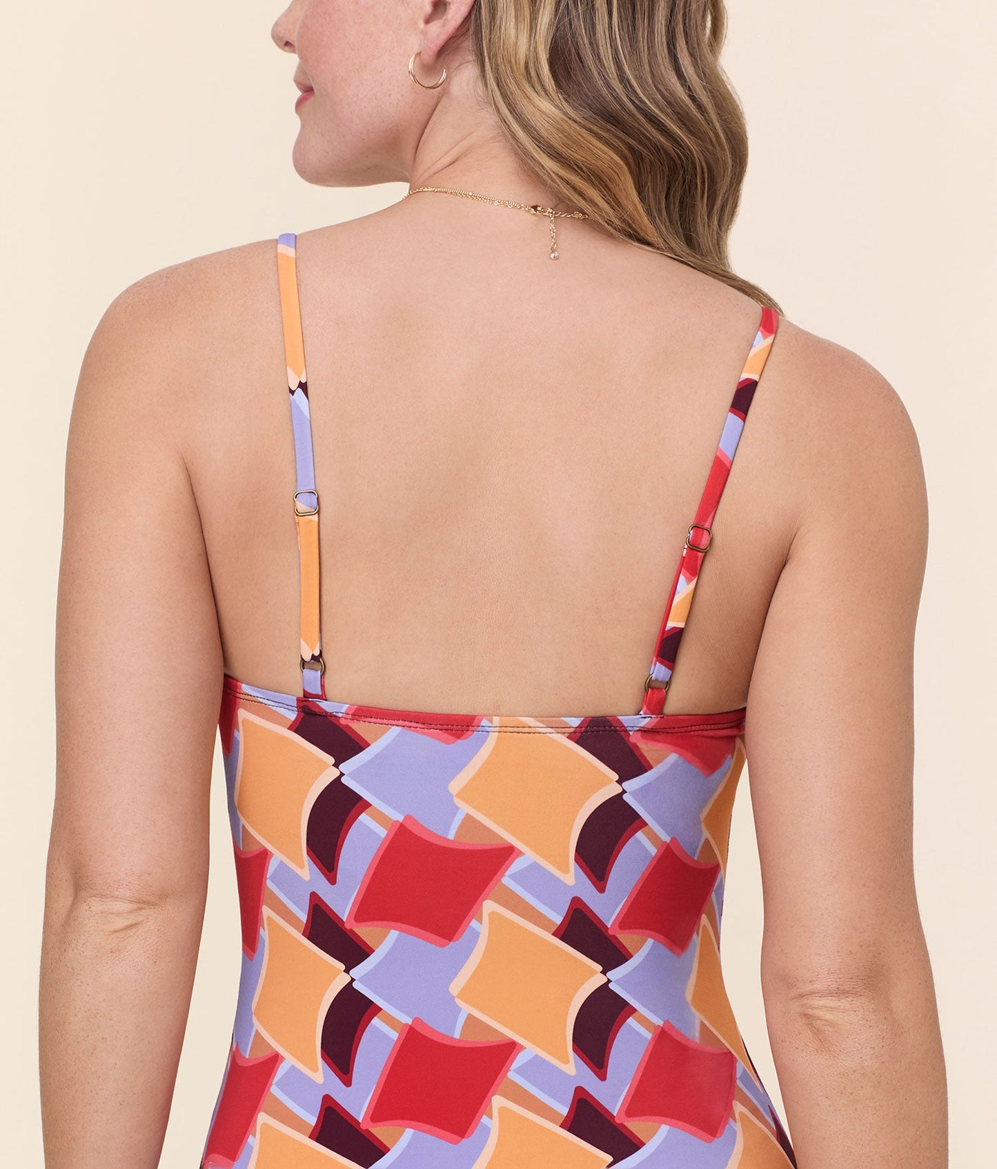 The Amalfi One Piece - Eco Nylon - Mod Geo - Classic