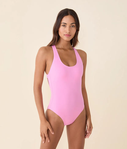 The Tulum One Piece - Eco Nylon - Rosebloom - Classic