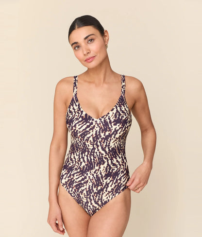 The Marco One Piece - Eco Nylon - Spotted Leopard - Classic
