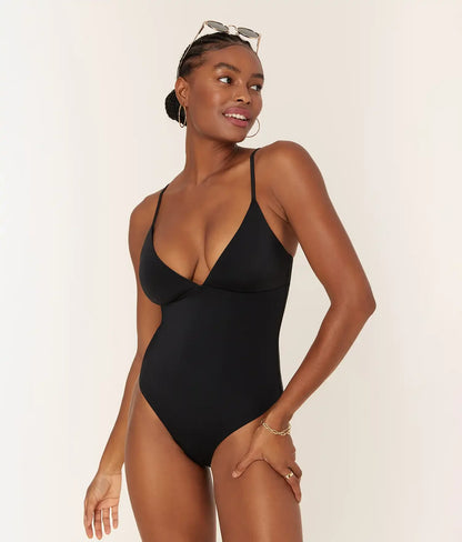 The Lanikai One Piece - Eco Nylon - Black - Classic