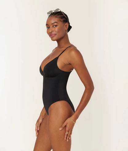 The Lanikai One Piece - Eco Nylon - Black - Classic