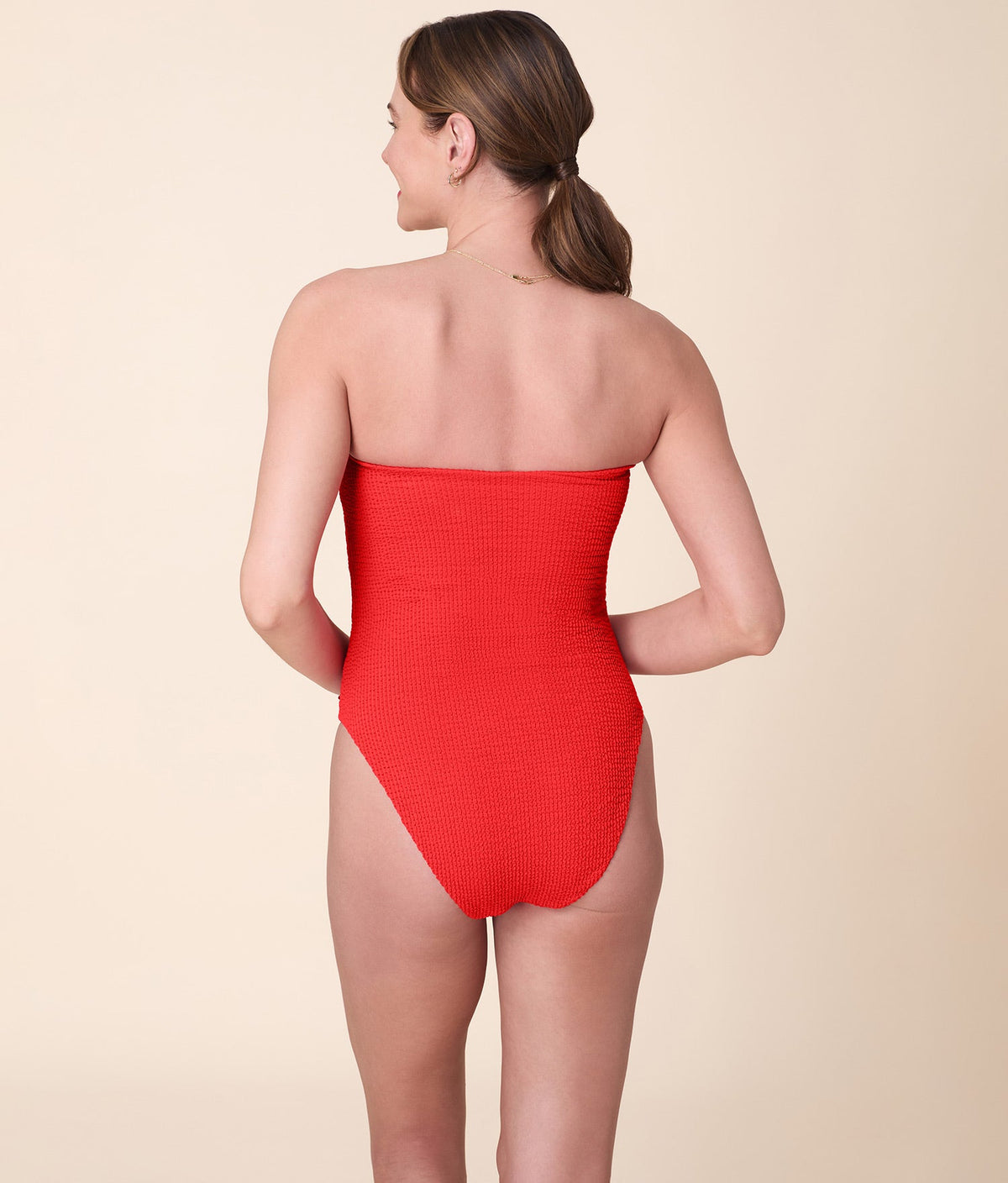 The Kauai One Piece - Seersucker - Firecracker - Classic