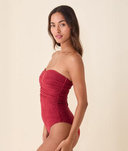 The Pana One Piece - Paisley - Paprika - Long Torso