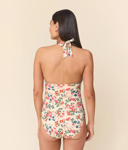 The Majorca One Piece - Eco Nylon - Riviera Floral - Classic