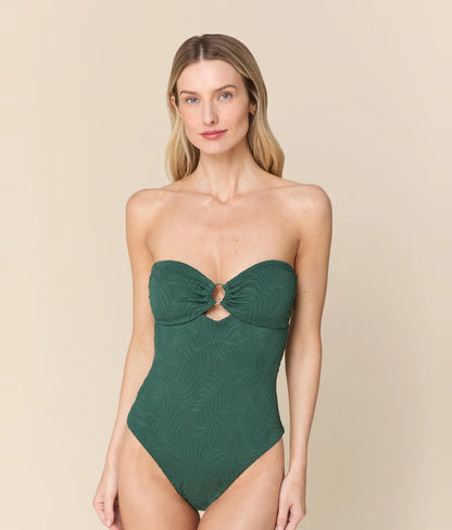 The Zoe One Piece - Botanical - Pine - Classic