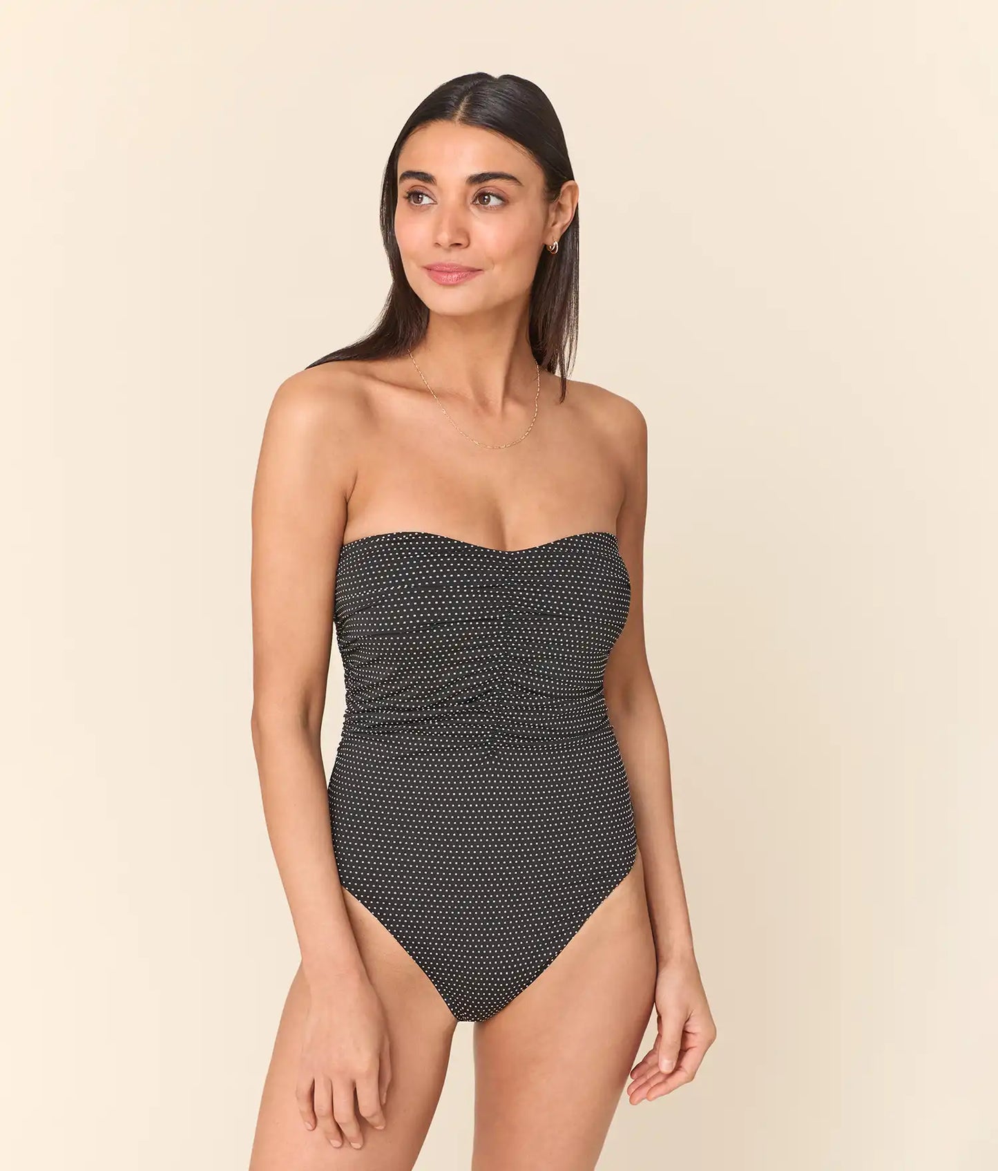 The Pana One Piece - Polka Dot - Black Dot - Classic