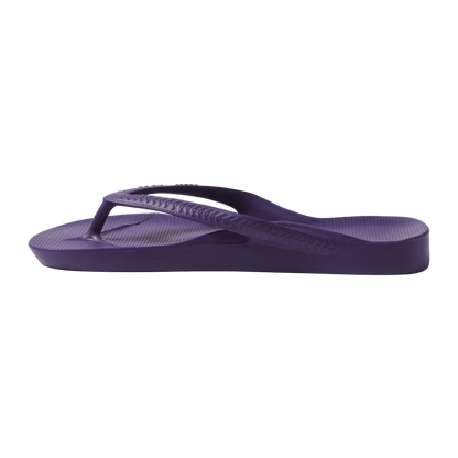 Archies Arch Support Flip Flops - Acai Purple