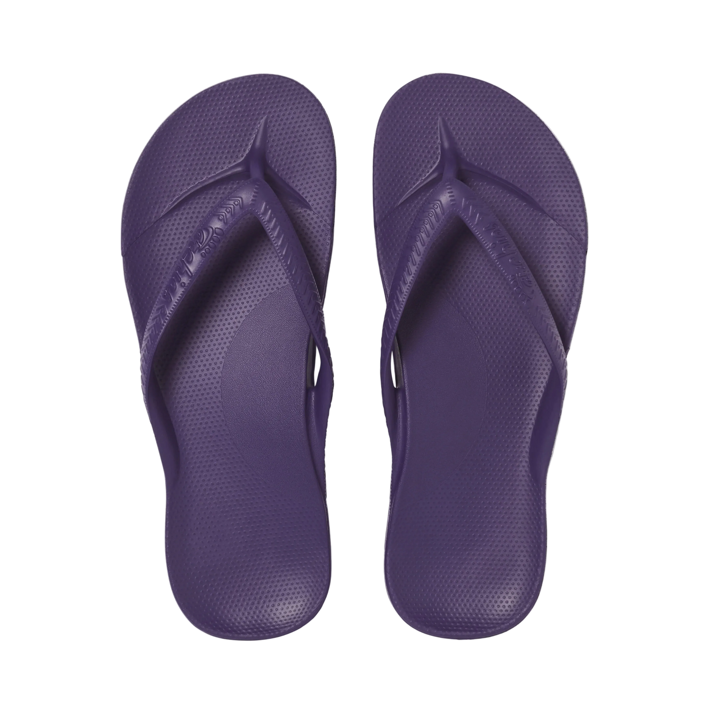 Archies Arch Support Flip Flops - Acai Purple