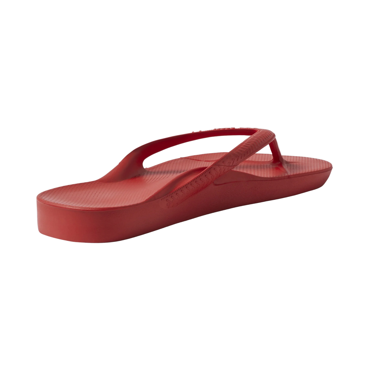 Archies Arch Support Flip Flops - Chili Red