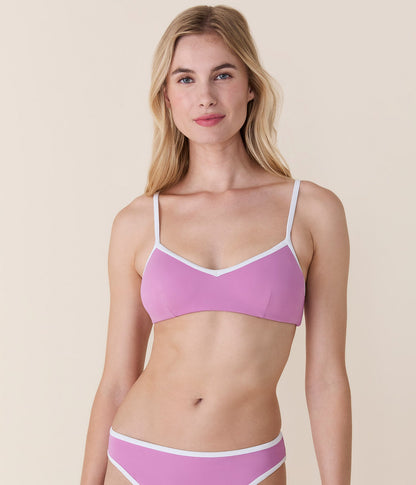 The Bells Bikini Top - Eco Nylon - Crocus