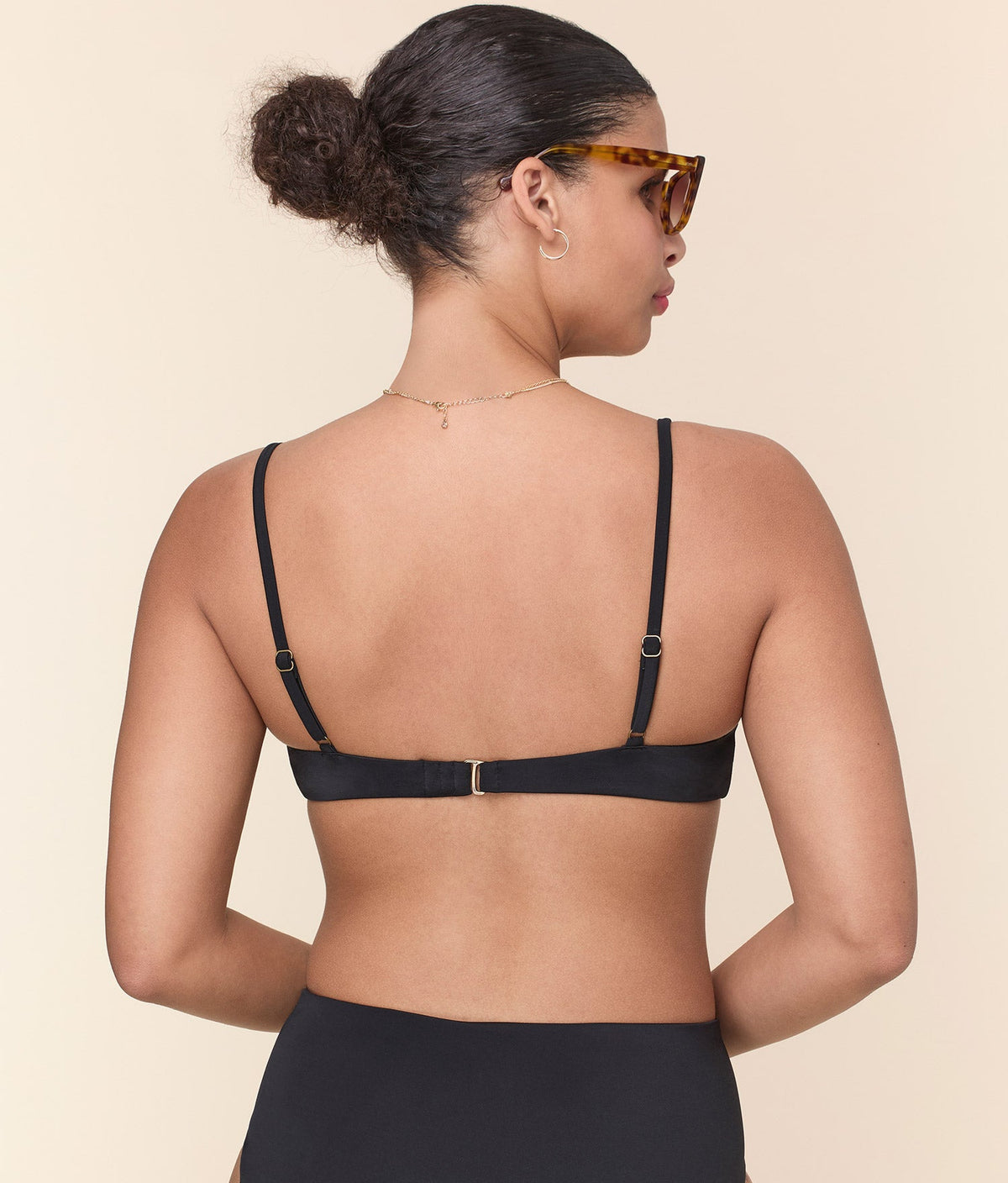 The Bonita Bikini Top - Eco Nylon - Black