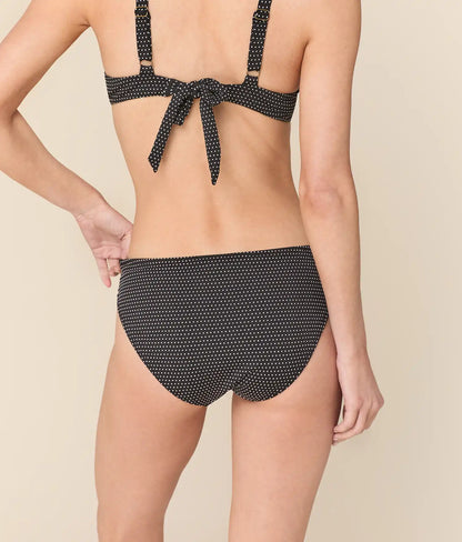 The Classic Bikini Bottom - Polka Dot - Black Dot