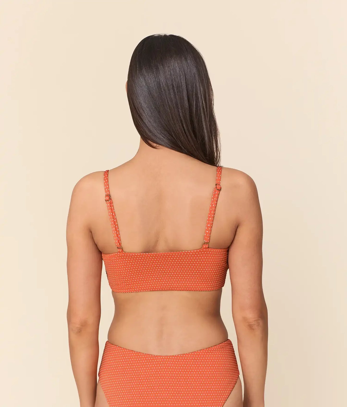 The Cabo Bikini Top - Polka Dot - Marmalade