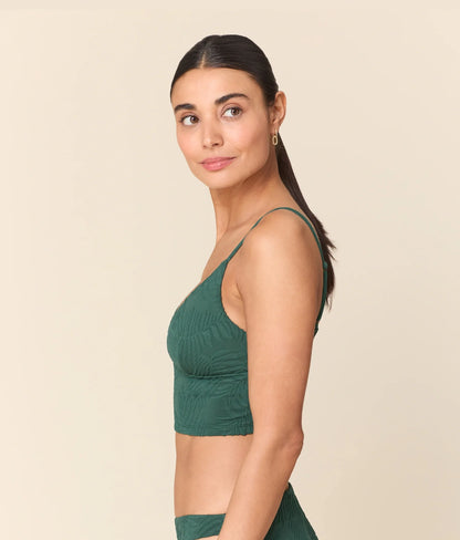 The Lanikai Tank Top - Botanical - Pine