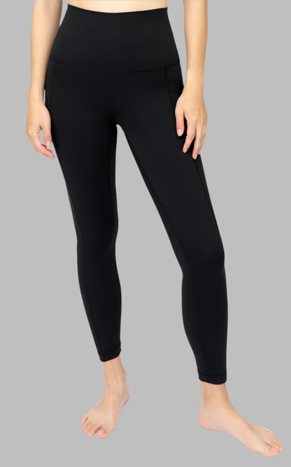 90 Degree by Reflex Wonderlink Tribeca Elastic Free Super High Waist Side Pocket Ankle Legging