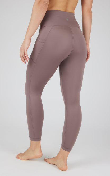 90 Degree by Reflex Lux Elastic Free High Waist Side Pocket 7/8 Ankle