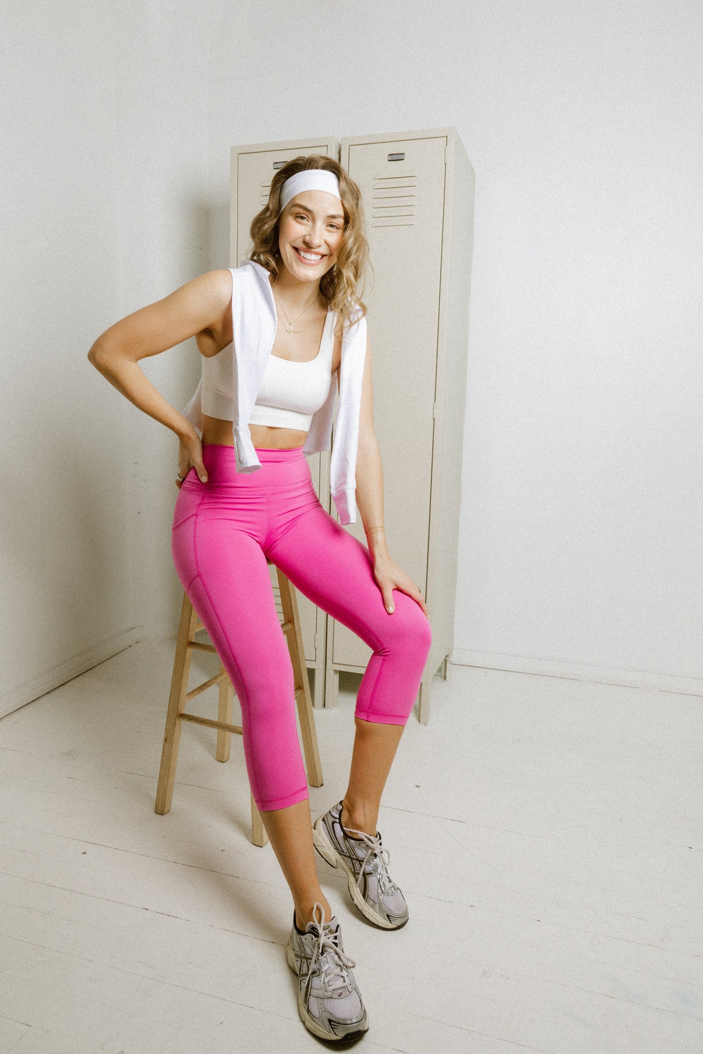 90 Degree by Reflex 2 PK Interlock Side Pocket and Everyday Capris