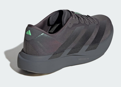 adidas Men's Adizero Evo Sl 'Grey Black Lime Burst' Sneakers