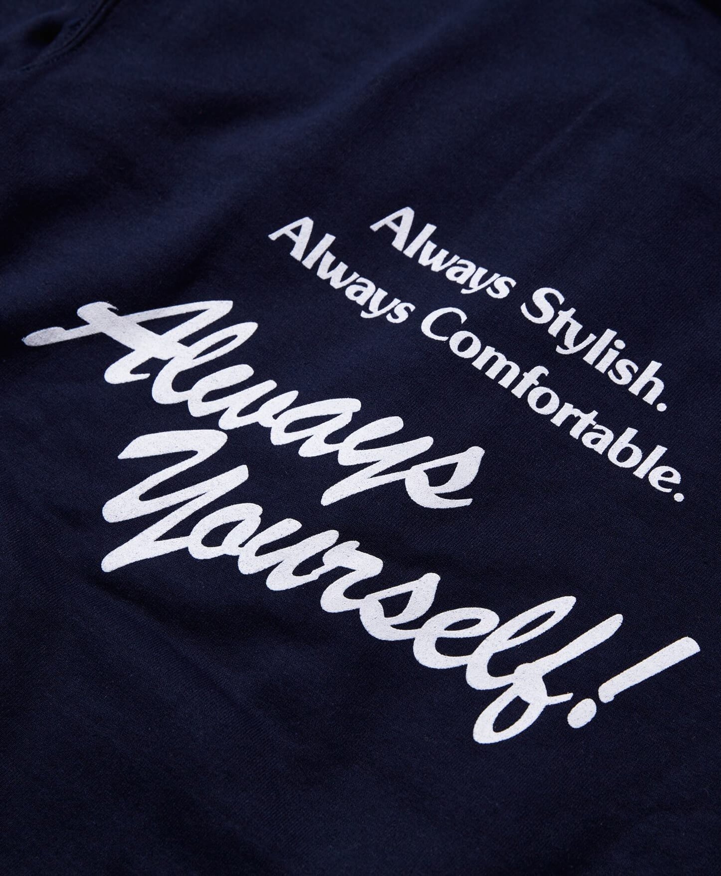 The Always Full Zip Hoodie Sweatshirt - Navy