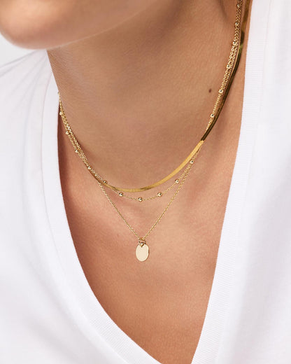 Willow Coin Necklace Set