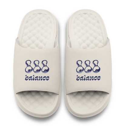 888 Angel Number Motive Slide Sandals