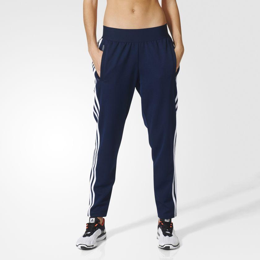 adidas Women's 3 Stripe Tapered Pant