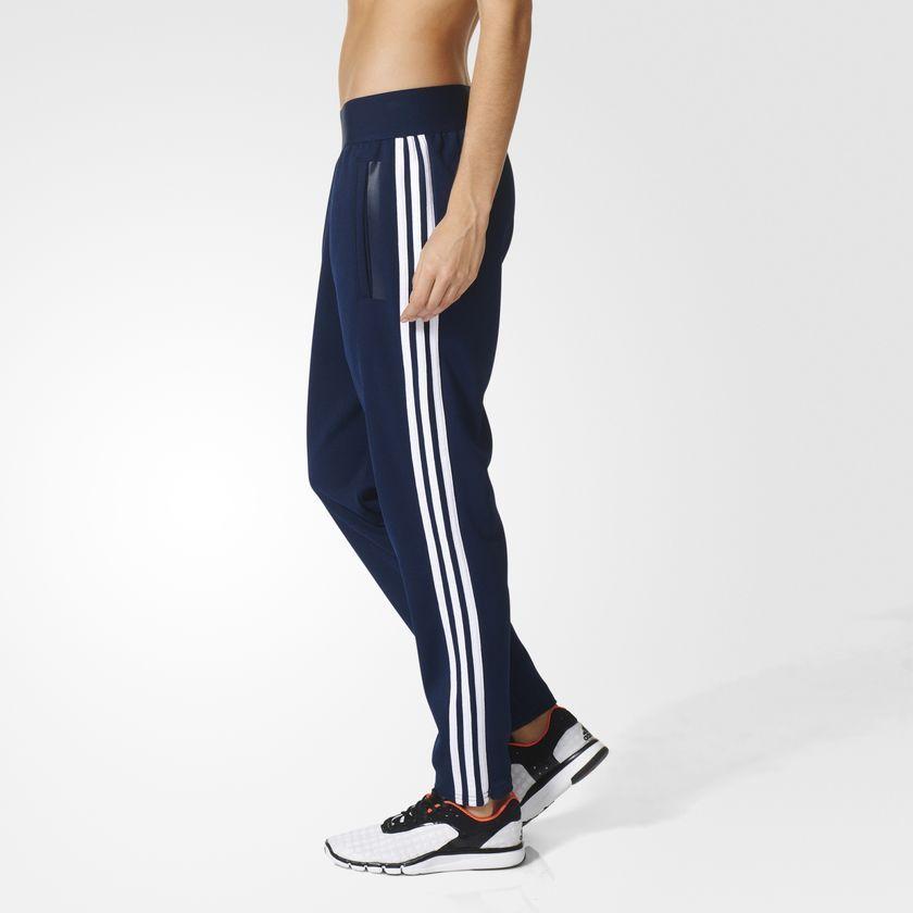 adidas Women's 3 Stripe Tapered Pant