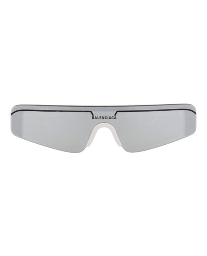 Balenciaga Shield-Frame Acetate Sunglasses