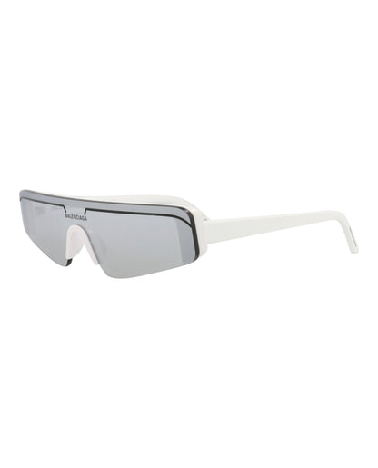 Balenciaga Shield-Frame Acetate Sunglasses