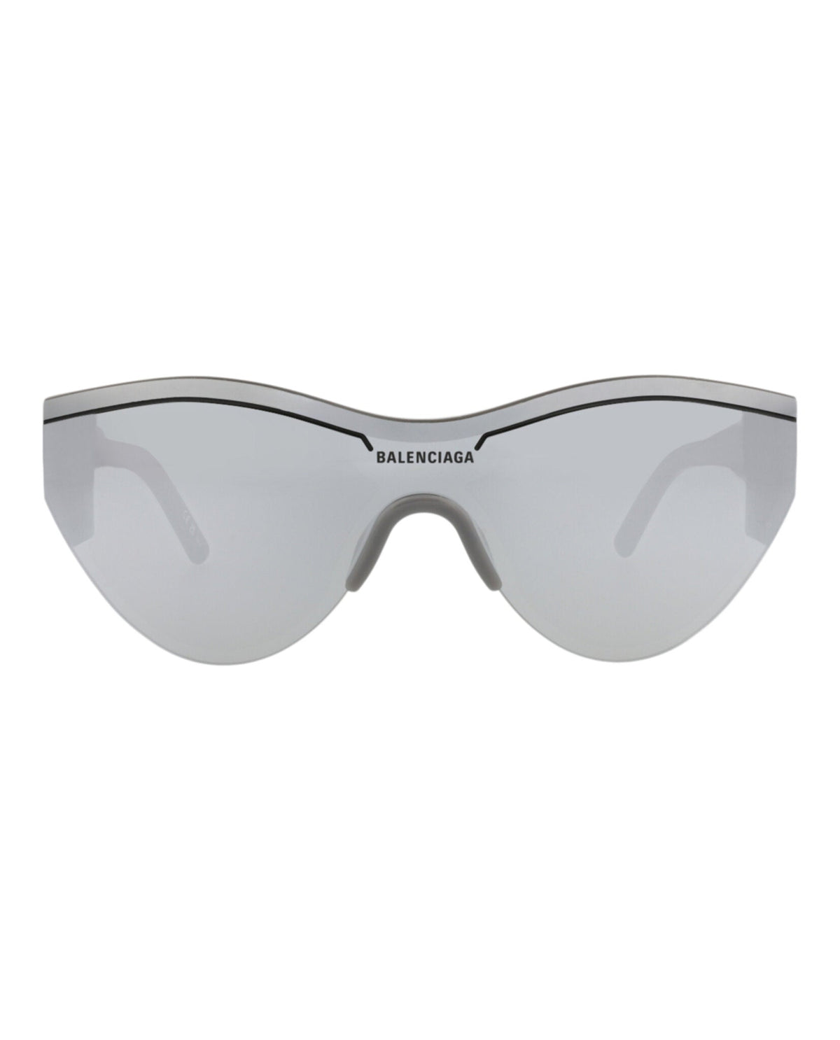 Balenciaga Shield-Frame Recycled Acetate Sunglasses