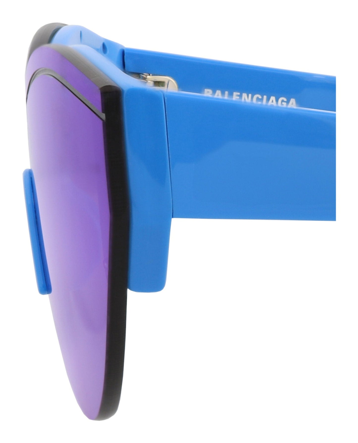 Balenciaga Shield-Frame Recycled Acetate Sunglasses