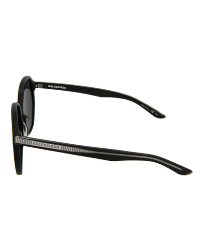 Balenciaga Round-Frame Acetate Sunglasses