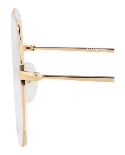 Balenciaga Round-Frame Metal Optical Frames