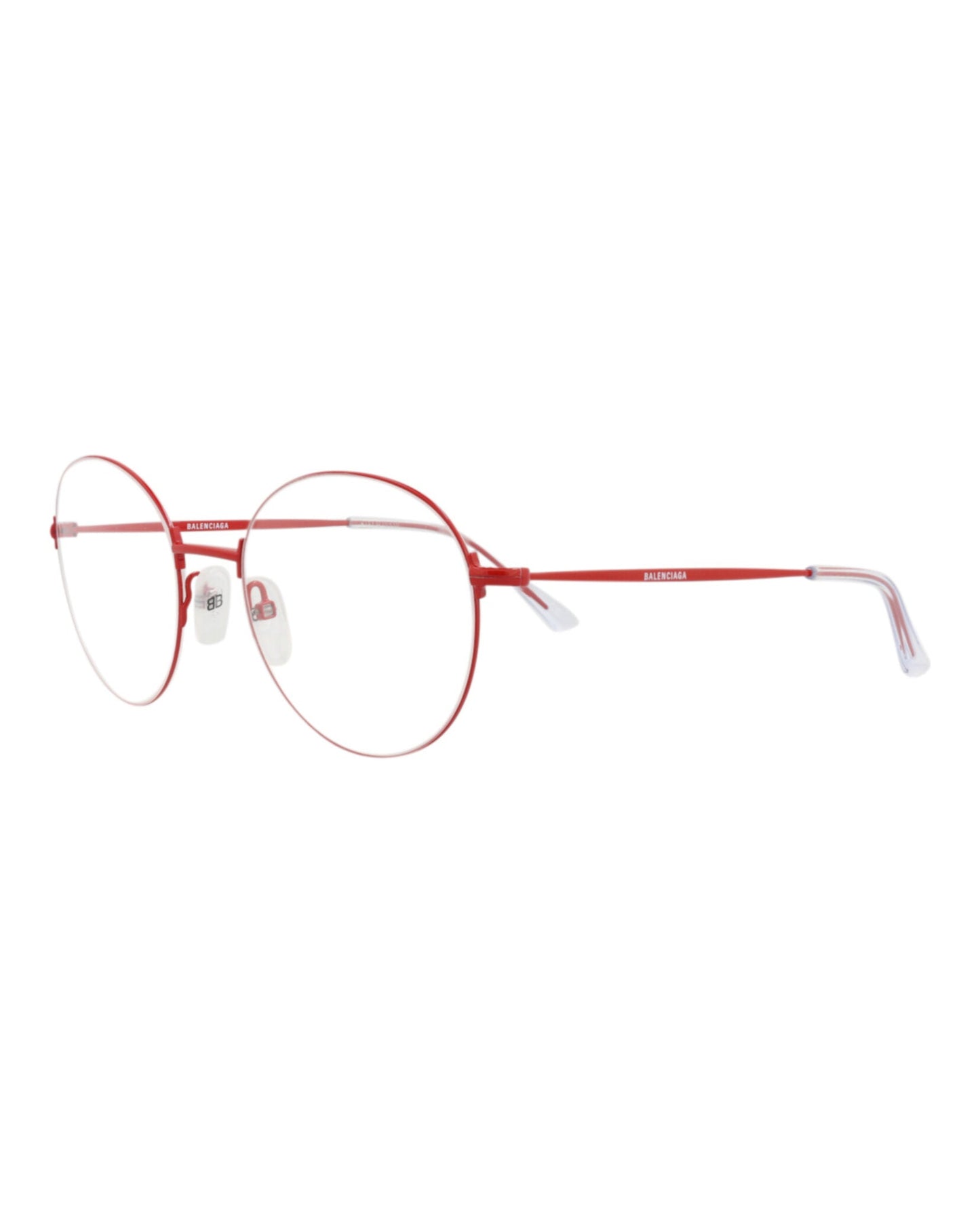 Balenciaga Round-Frame Metal Optical Frames