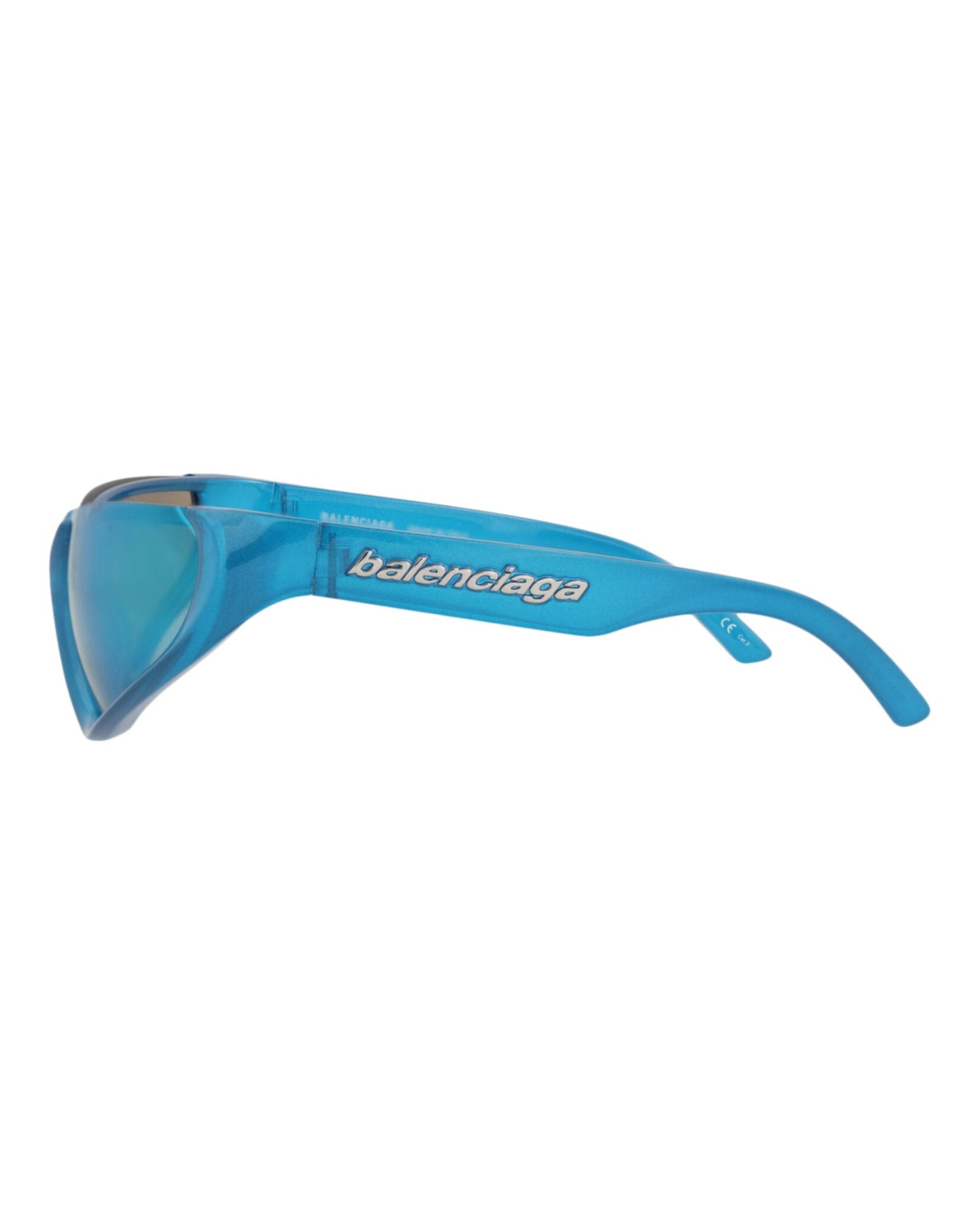 Balenciaga Shield-Frame Bio Injection Rilsan Sunglasses