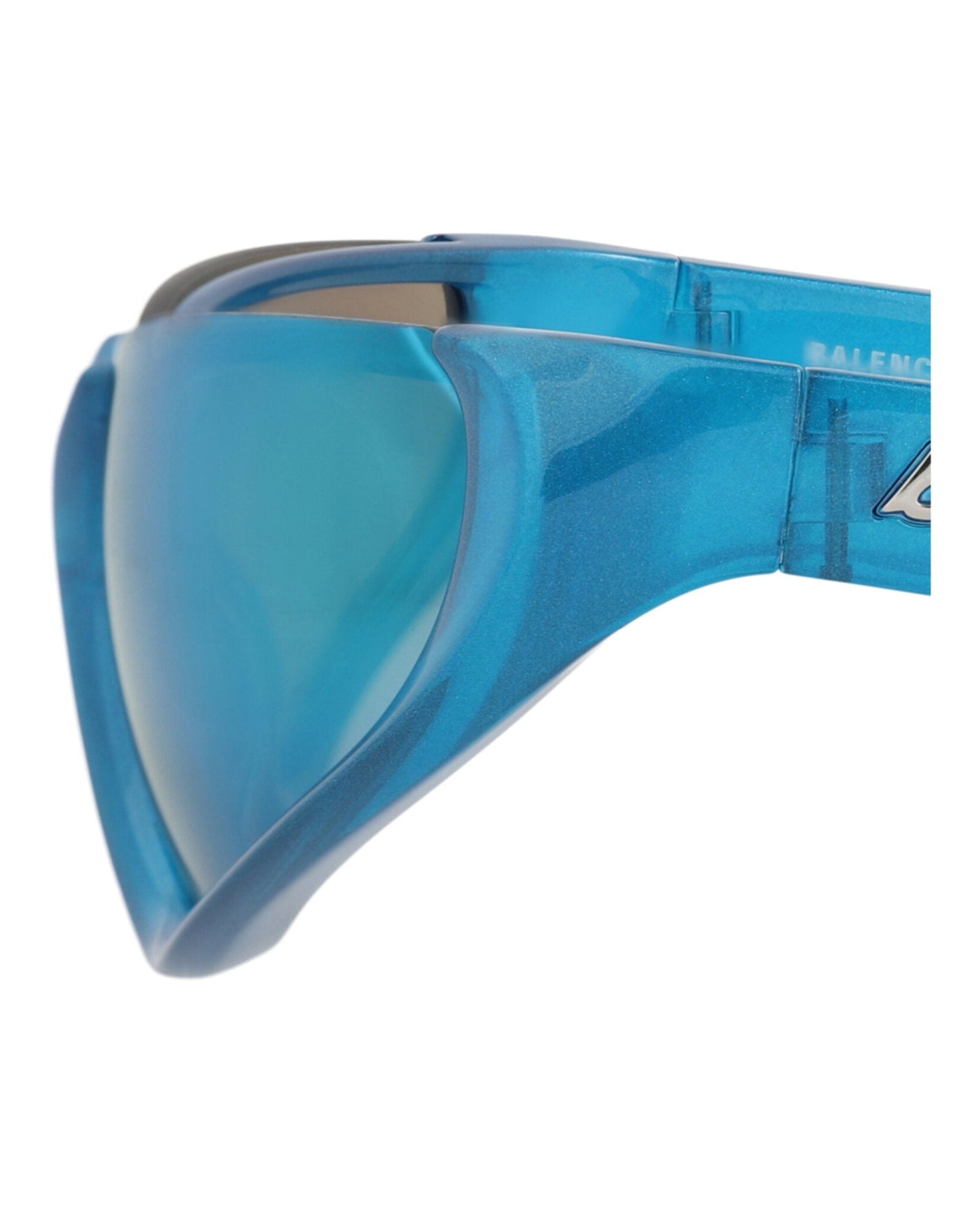 Balenciaga Shield-Frame Bio Injection Rilsan Sunglasses