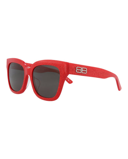 Balenciaga Square-Frame Acetate Sunglasses