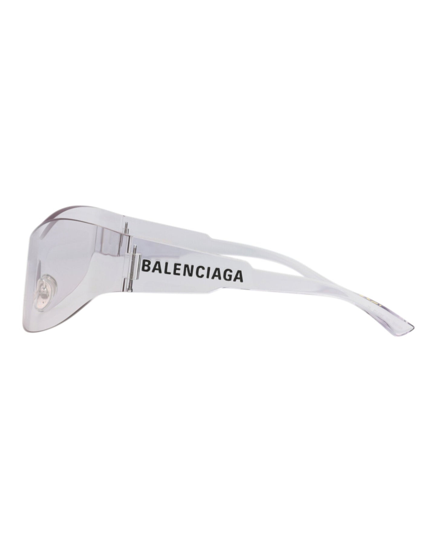 Balenciaga Shield-Frame Nylon Sunglasses