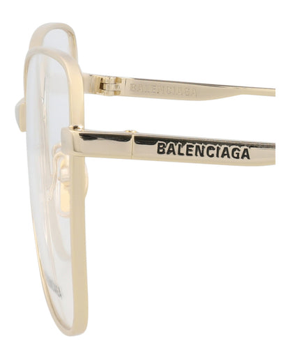 Balenciaga Cat Eye-Frame Metal Optical Frames