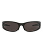 Balenciaga Shield-Frame Alluminium Sunglasses