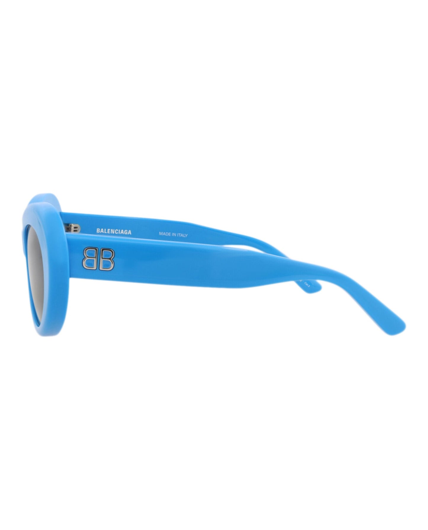 Balenciaga Round-Frame Recycled Acetate Sunglasses