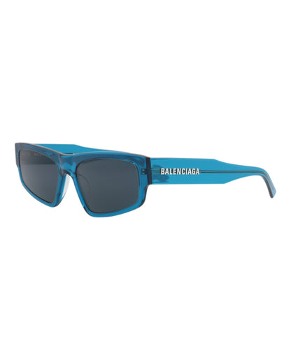 Balenciaga Square-Frame Recycled Acetate Sunglasses
