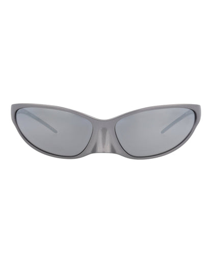 Balenciaga Shield-Frame Alluminium Sunglasses