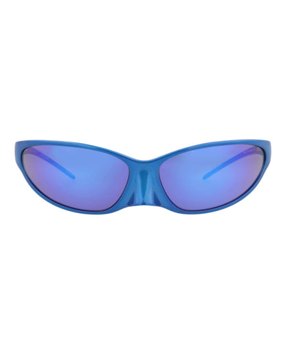 Balenciaga Shield-Frame Alluminium Sunglasses