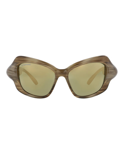 Balenciaga Cat Eye-Frame Bio Injection Sunglasses