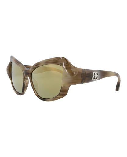 Balenciaga Cat Eye-Frame Bio Injection Sunglasses