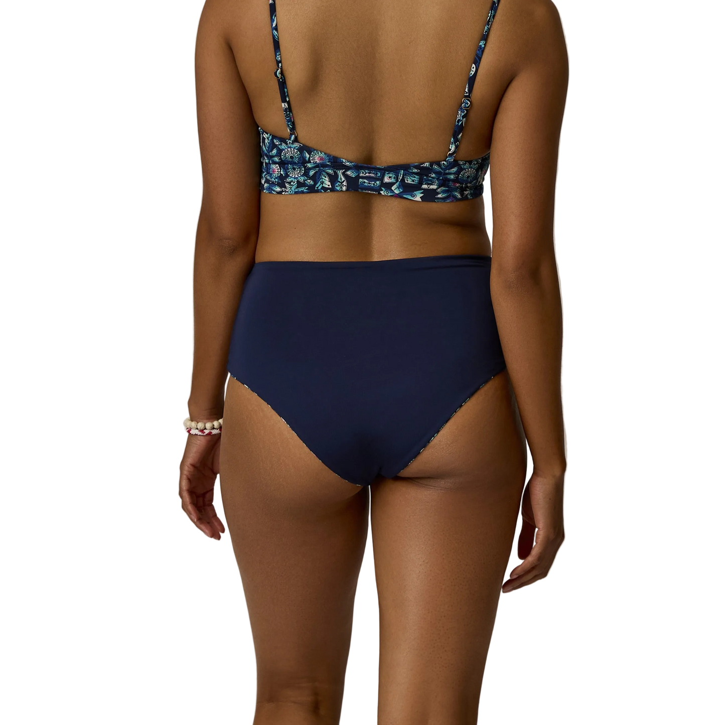 Carve Designs Erin Reversible Bottom - Tahiti/Navy